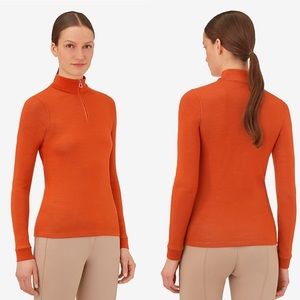 Hermès Cocoon Base Layer; Pullover Sweater 🍊